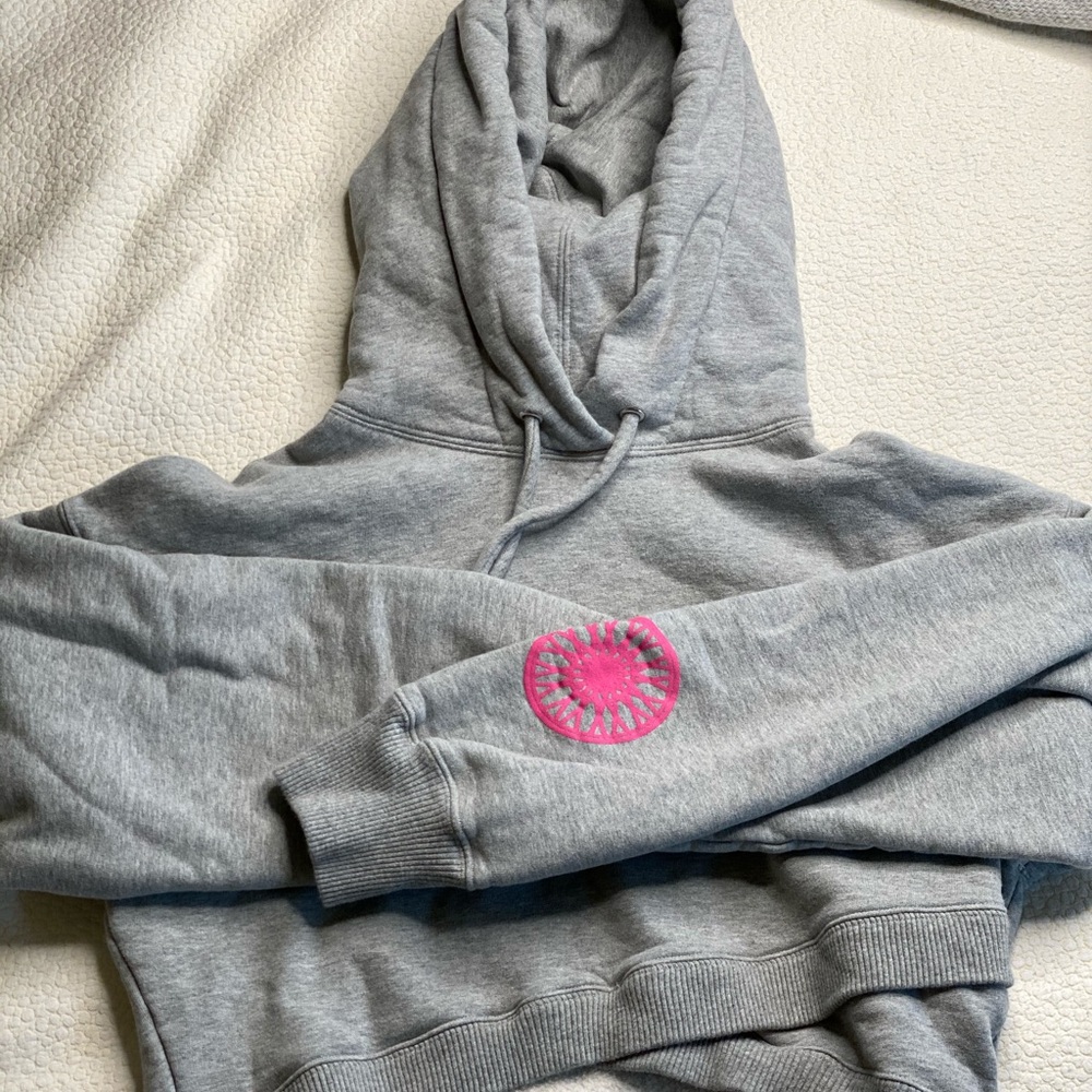 SoulCycle Breast Cancer Warrior Crop Hoodie